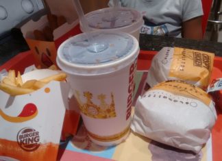 Burger King, Linu Freddy, FamilyFoodTravels.com
